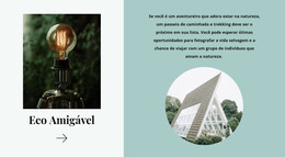 Eco Amigável - Modelo HTML5