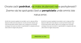 Bezplatná Šablona Návrhu Pro Chcete Začít?