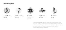 Oceňujeme Tým – Responzivní Šablony Webových Stránek