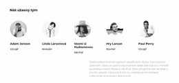 Bezplatné Stažení Šablony Html Pro Oceňujeme Tým