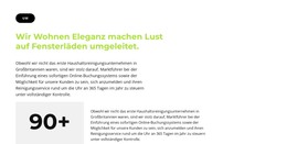 Zähler Und Textblock - Site-Vorlage