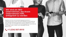 Rufen Sie An Und Kommen Sie – Einfache HTML5-Vorlage