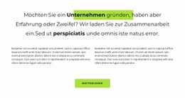 Mehrzweck-Website-Design Für Möchtest Du Starten