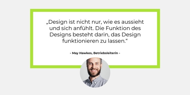 Designexperte Website-Modell