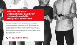 Rufen Sie An Und Kommen Sie - Integrierte CMS-Funktionalität