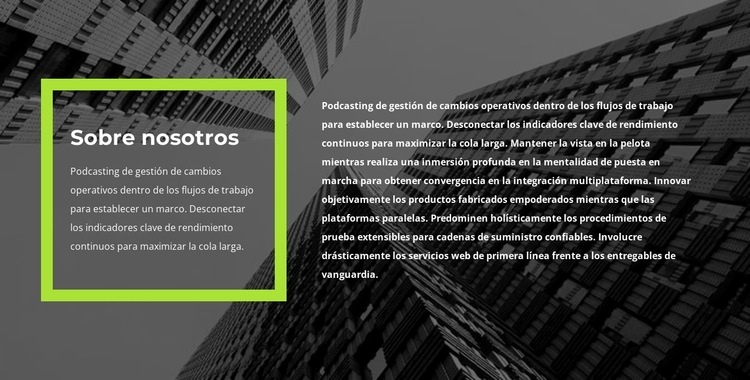 Sobre el contrato Diseño de páginas web