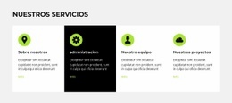 Diferentes Departamentos - Plantilla HTML5 Profesional