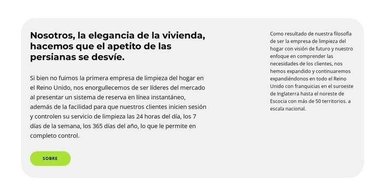 Texto de ejemplo Plantilla HTML5