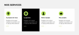 Différents Départements - Conception De Sites Web Professionnels