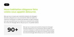 Compteur Et Bloc De Texte Modèle