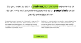 Do You Want To Start - HTML Website