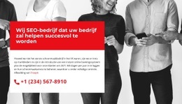 "Allemaal En Kom" - Responsieve Websitesjablonen