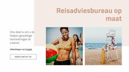 Reisadviesbureau - Gratis Websitebouwer