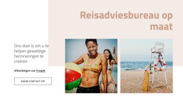 Reisadviesbureau - Modern Siteontwerp