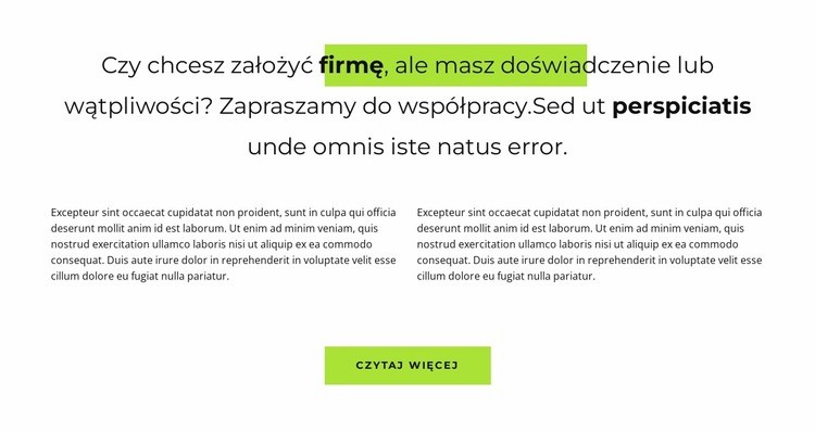 Czy chcesz zacząć Kreator witryn internetowych HTML