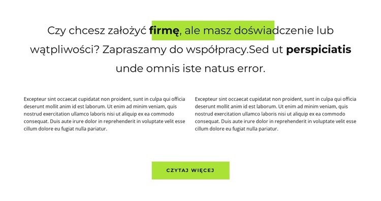 Czy chcesz zacząć Makieta strony internetowej