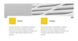 Mała Część Szablon Układu CSS