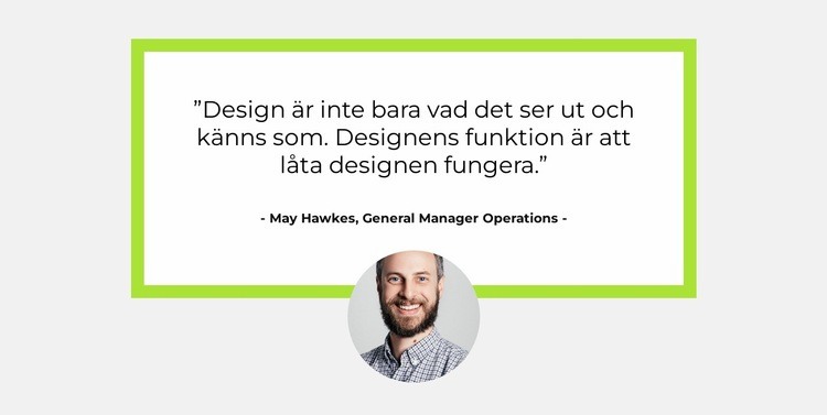 Designexpert Webbplats mall