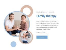 Marriage And Family Therapy - Free Website Template