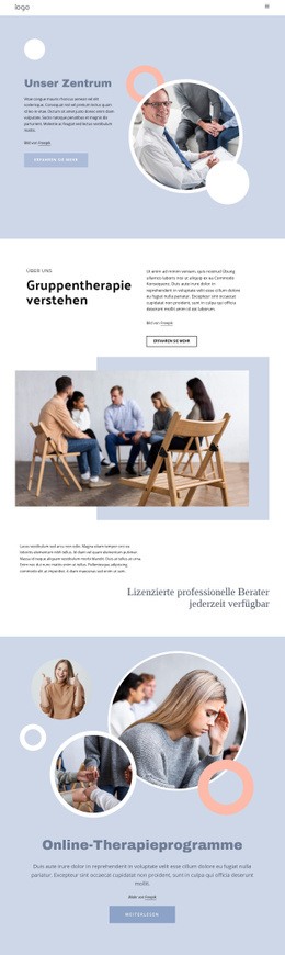 Lizenzierte Professionelle Berater - Kreatives Mehrzweck-Website-Design