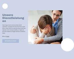 Diagnose Und Behandlung Von Psychischen Störungen - Persönliche Website-Vorlagen