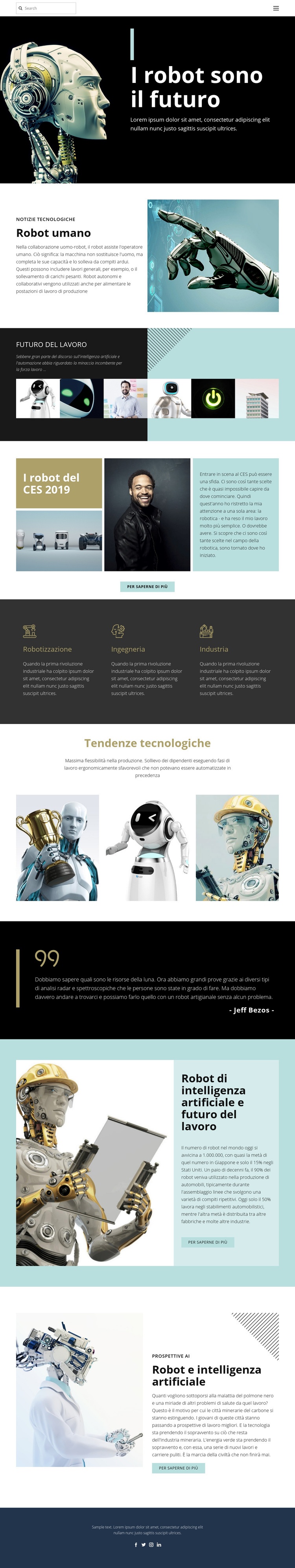 Già tecnologia futura Modello HTML5