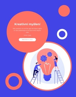 Vizuální Design Strategie Šablona HTML CSS Responzivní