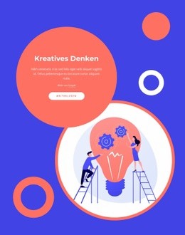 Visuelle Designstrategie – Einseitenvorlage Für Jedes Gerät