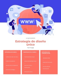 Estrategia De Diseño Exitosa - Página De Destino Profesional