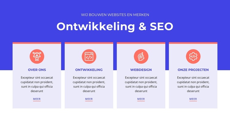 Wij ontwerpen ongeëvenaarde ervaringen WordPress-thema