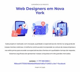 Design Do Site Para 3 Imagens E Textos