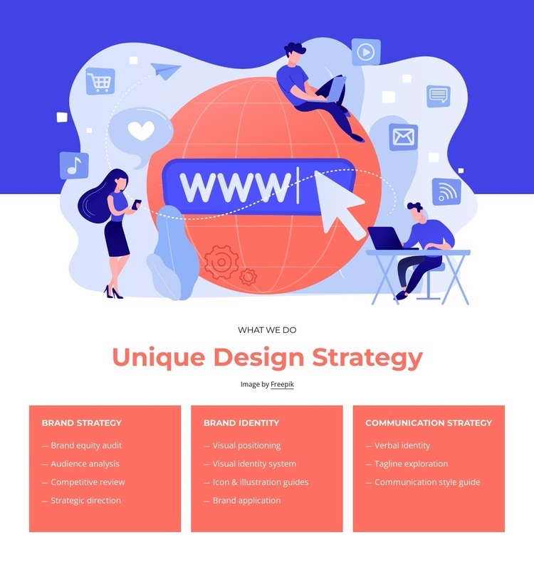 Successful design strategy Squarespace Template Alternative