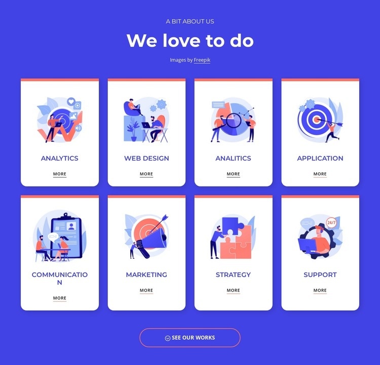 Visual and product design Webflow Template Alternative