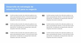 Plantilla De Diseño Gratuita Para Seis Etapas