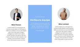 Créateur De Sites Web Le Plus Créatif Pour Deux Dirigeants