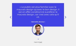 Modèle Joomla Exclusif Pour Témoignages Avec Image Dans Le Curseur