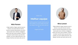 Dois Líderes – Modelo Totalmente Responsivo