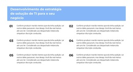 Seis Estágios - Modelo De Site Gratuito