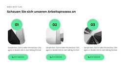 Drei Baustufen - Build HTML Website