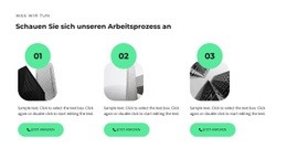 Drei Baustufen - Einfaches Website-Design