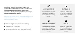 Mit Uns Arbeiten – Website-Design-Vorlage