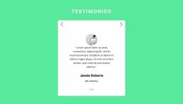 Testimonios