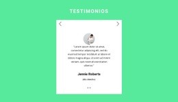 Testimonios