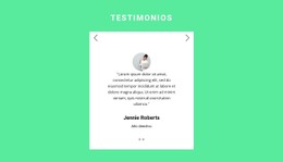 Testimonios