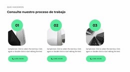 Plantilla HTML5 Multipropósito Para Tres Etapas En La Construcción.