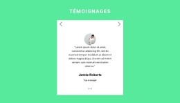 Témoignages