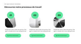 Trois Étapes De Construction - Inspiration Du Thème WordPress