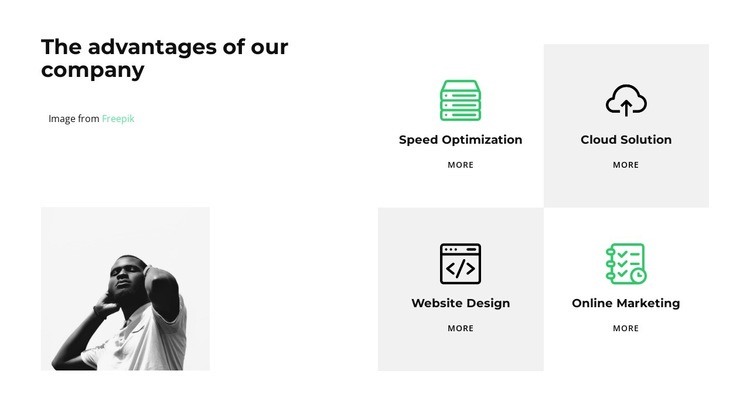We offer Homepage Design