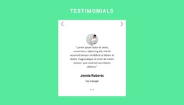 Testimonials