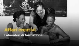 Un Design Esclusivo Del Sito Web Per Copywriter Di Nuove Idee